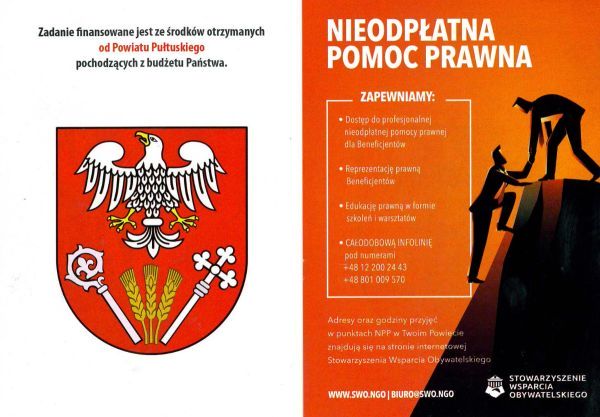 Nieodpłatna pomoc prawna
