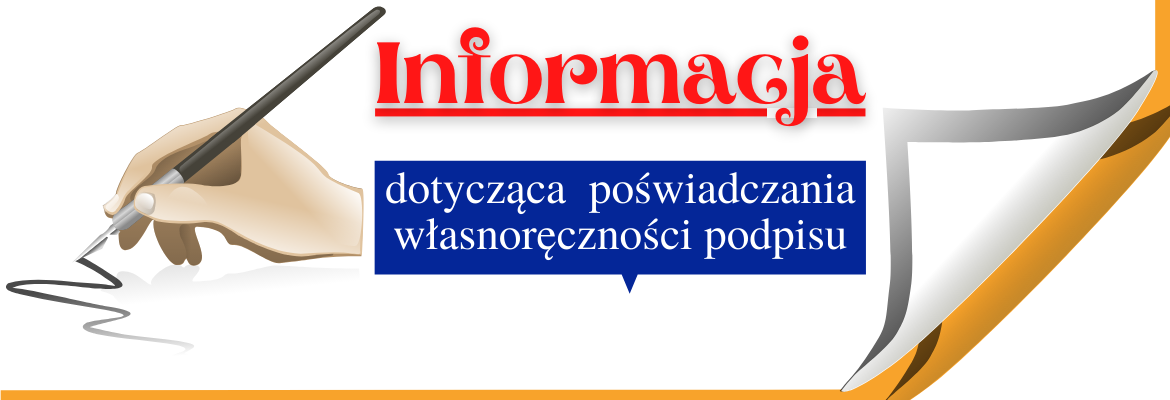 Poświadczanie własnoręczności podpisu