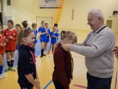 05.02.2015r. - Gminne Zawody Piłki Nożnej Halowej Dziewcząt kl.5