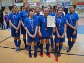 28.02.2017r. - Gminne Zawody Halowej Piłki Nożnej Dziewcząt klas V