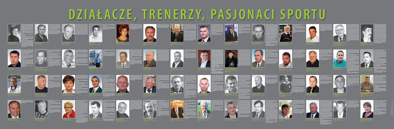 DZIAŁACZE TRENERZY PASJONACI SPORTU