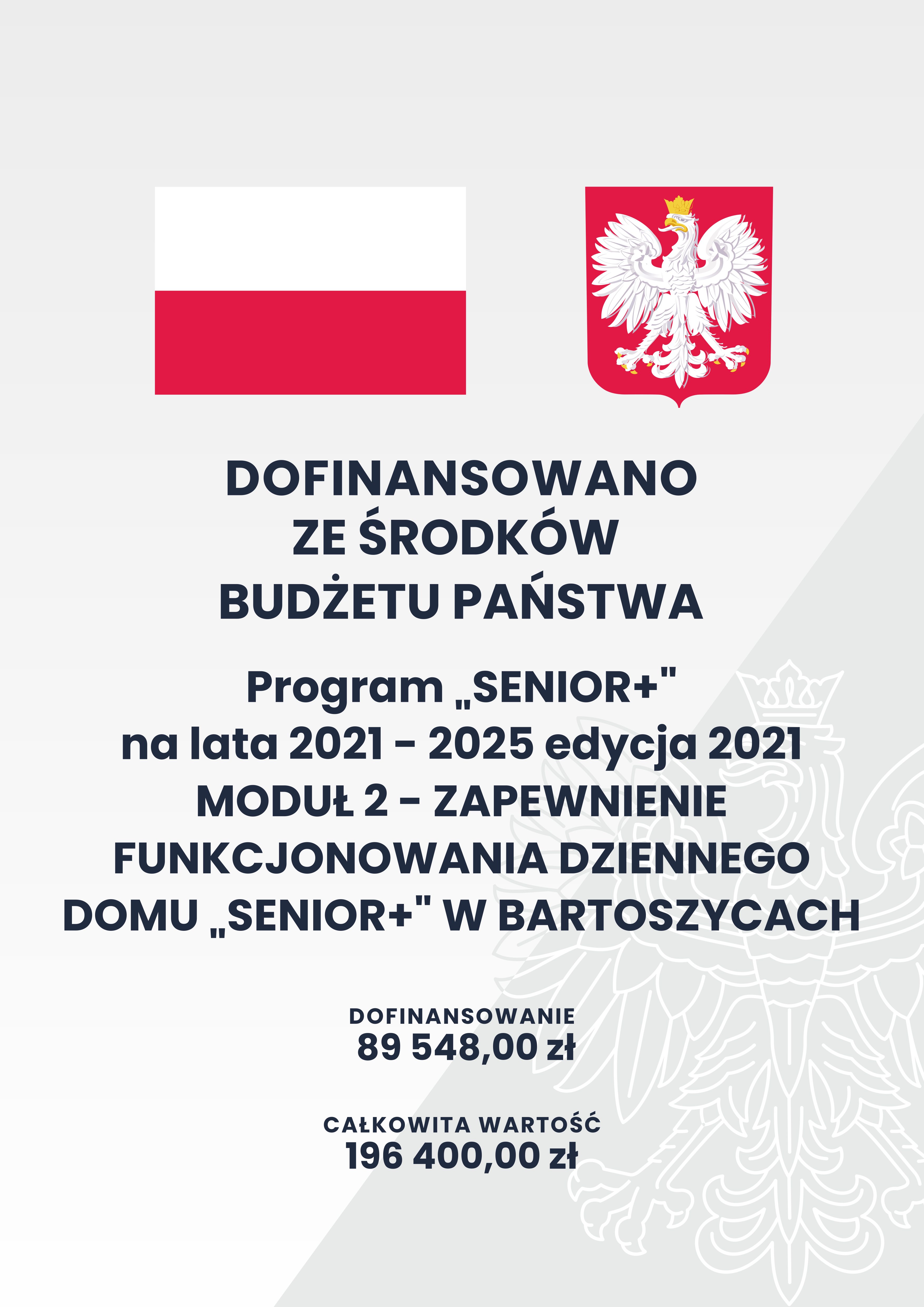 PROGRAM WIELOLETNI „SENIOR+” NA LATA 2021-2025 EDYCJA 2021