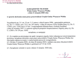 Obrazek - Zarządzenie