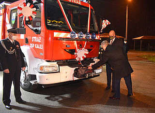 Obrazek - Nowy wóz strażacki dla OSP w Kalei