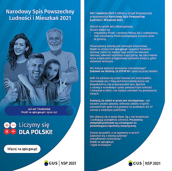 Obrazek - Spis Ludności 2021