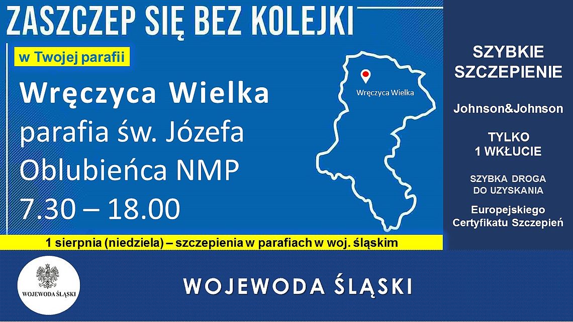Obrazek - Obrazek - Zaszczep się bez kolejki w Twojej parafii
