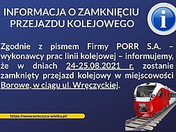 Obrazek - Zamknięcia przejazdów kolejowych