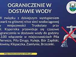 Obrazk - Ograniczenie w dostawie wody