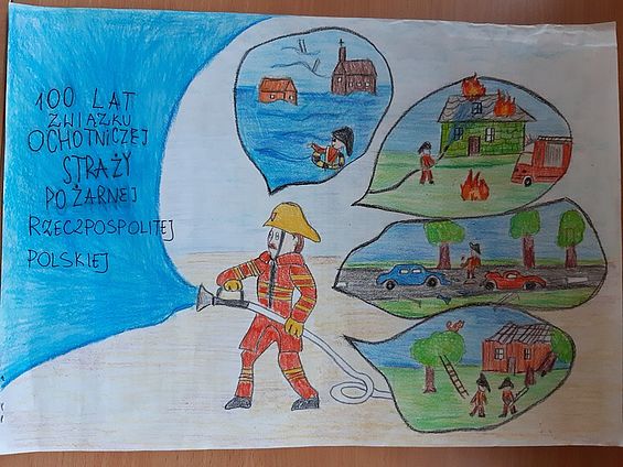 Obrazek - Ogólnopolski Strażacki Konkurs Plastyczny