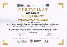Obrazek - Certyfikat "Mobilny Urzędnik"