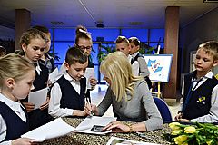 Obrazek - Spotkanie z sędzią Anną Marią Wesołowską