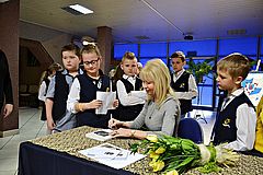 Obrazek - Spotkanie z sędzią Anną Marią Wesołowską