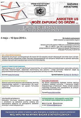 Obrazek - Europejskie Badania Warunków życia ludności