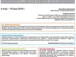 Obrazek - Europejskie Badania Warunków życia ludności