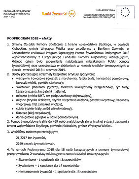 Obrazek - Pomoc Żywnościowa 2018 - efekt