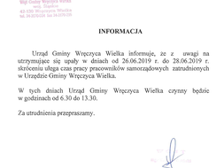 Obrazek - Godziny Pracy