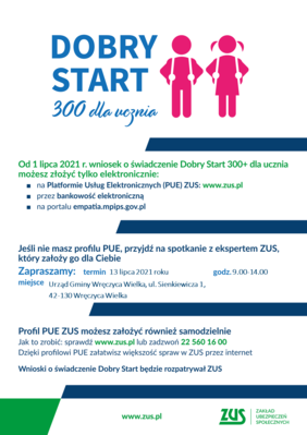 Obrazek - Dobry Start 300+ dla ucznia