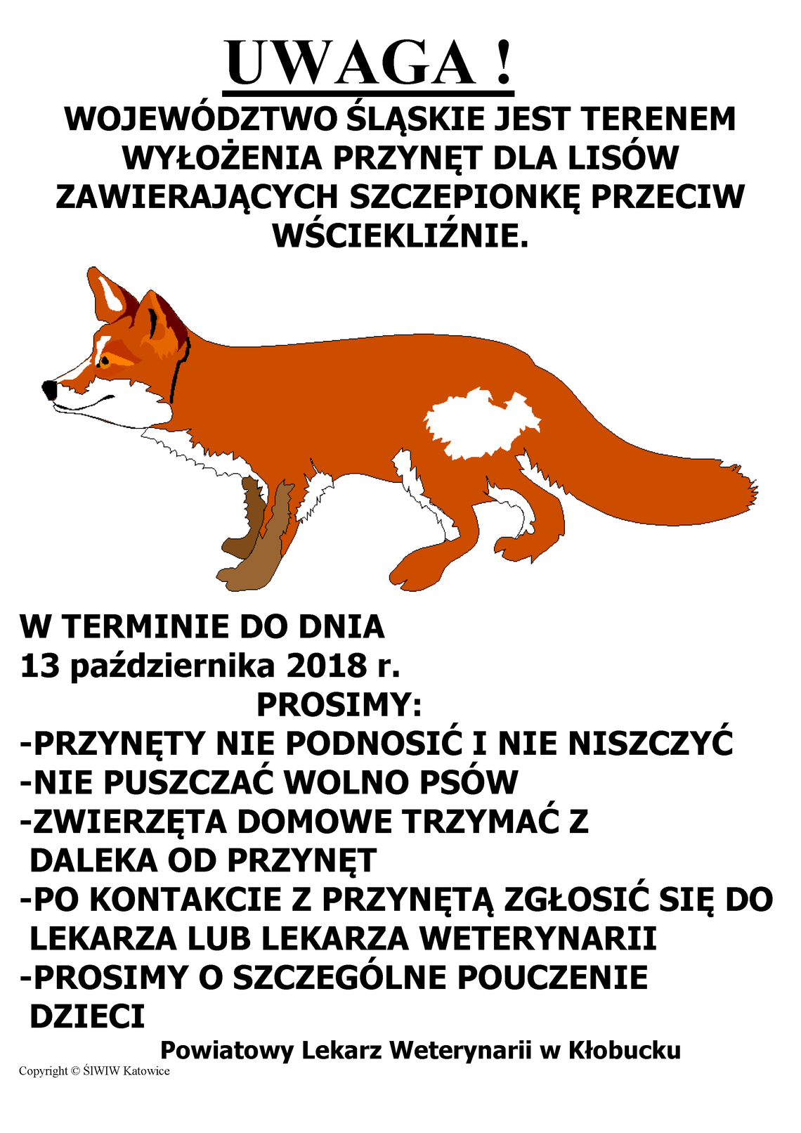 Obrazek - Szczepienie Lisów