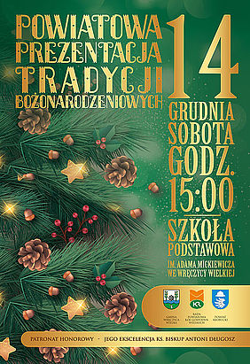 Obrazek - Powiatowa Prezentacja Tradycji Bożonarodzeniowych